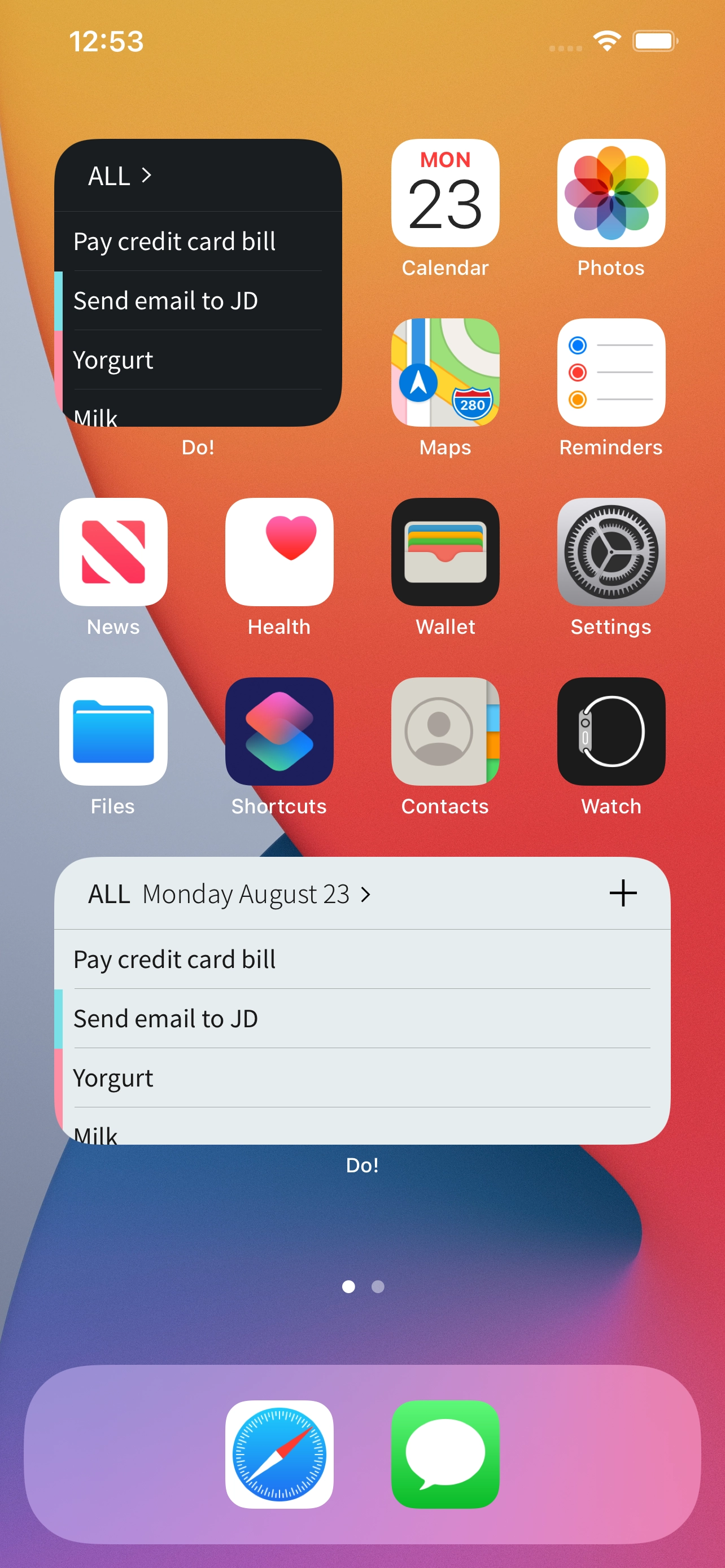 Do! app screenshot 1