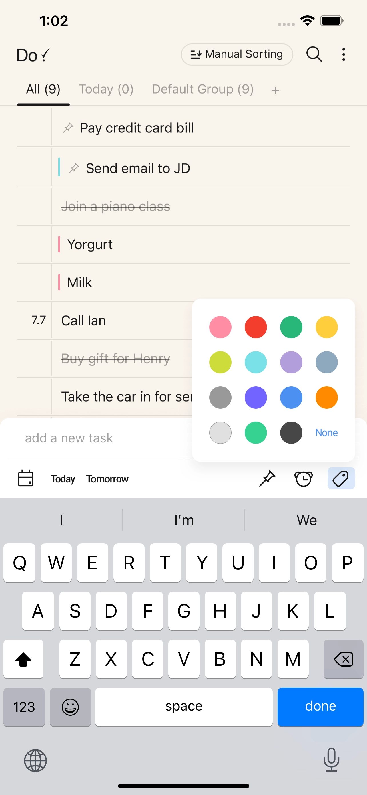 Do! app screenshot 2